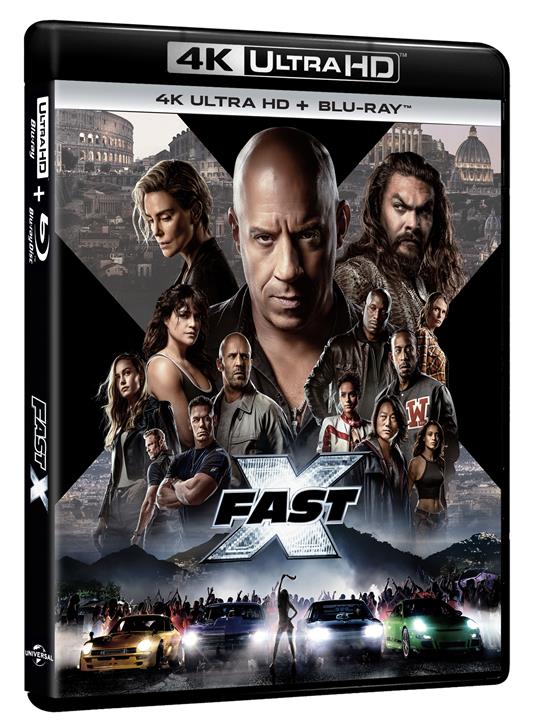 Fast X (Blu-ray Ultra HD 4K) - Blu-ray Ultra HD 4K - Film di Louise  Leterrier Avventura