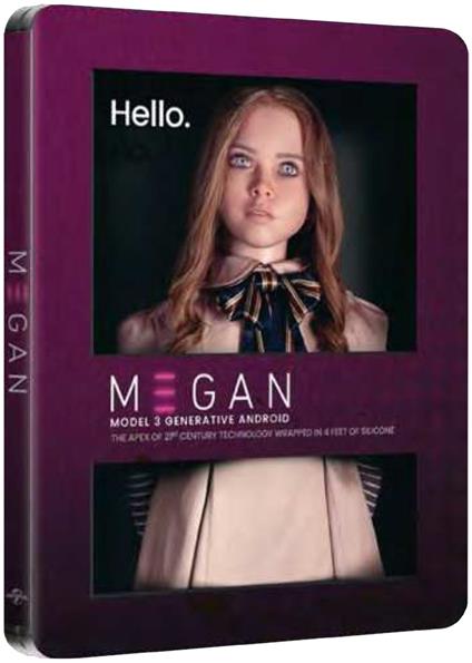 M3Gan - Steelbook (Blu-ray + Blu-ray Ultra HD 4K) di Gerard Johnstone - Blu-ray + Blu-ray Ultra HD 4K