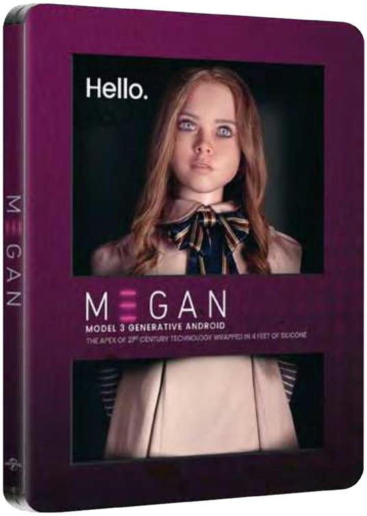 M3Gan - Steelbook (Blu-ray + Blu-ray Ultra HD 4K) di Gerard Johnstone - Blu-ray + Blu-ray Ultra HD 4K