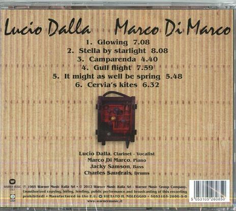 Lucio Dalla & Marco Di Marco - CD Audio di Lucio Dalla,Marco Di Marco - 2