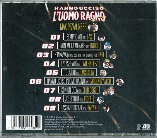 883 - Hanno Ucciso L'Uomo Ragno - (CD)