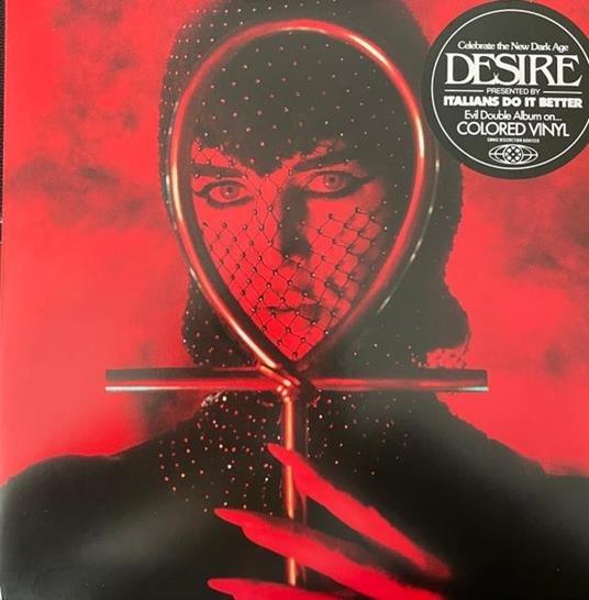 Escape (Black Dipped In Red Vinyl) - Vinile LP di Desire