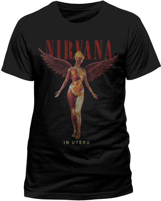 T-Shirt uomo Nirvana. In Utero