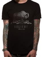 T-Shirt Unisex Tg. S American Gods. Buffalo