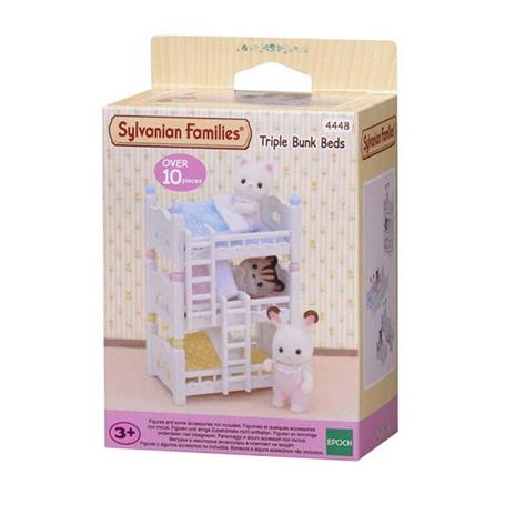 Sylvanian Families Triple Bunk Beds Toys - 2