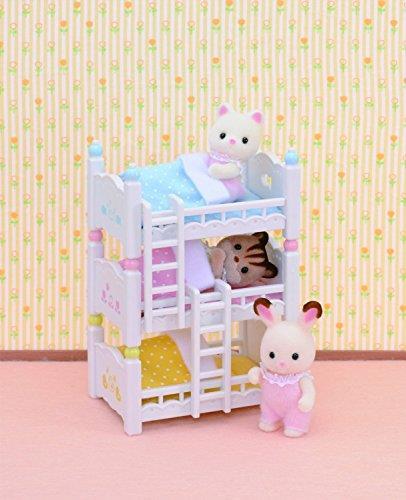 Sylvanian Families Triple Bunk Beds Toys - 6