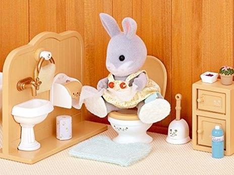 Sylvanian Families 5020 accessorio per casa delle bambole Dollhouse toilet - 8