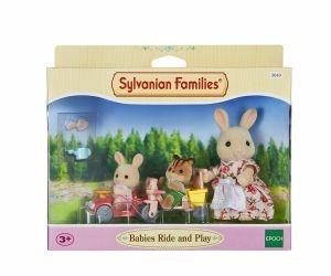 Sylvanian Families 5040 Set Bebe con Triciclo e Macchinina + Mamma Coniglio (ex 3567) - 4