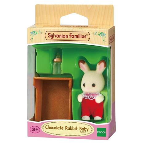 Sylvanian Families 5062 Bebè Coniglio Cioccolato con culla (ex 3410) - 8