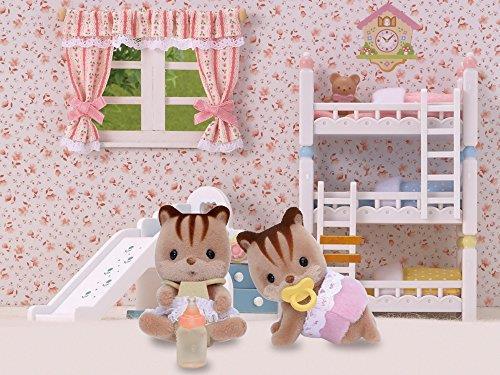 Sylvanian Families Walnut Squirrel Twins Toys - 7