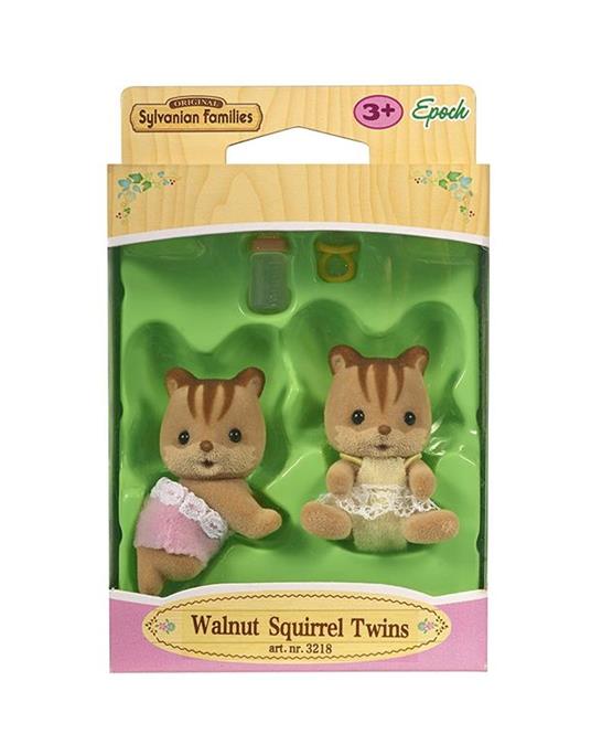 Sylvanian Families Walnut Squirrel Twins Toys - 9