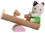 Sylvanian Families Bebè Gatto Con Dondolo Cod 5205