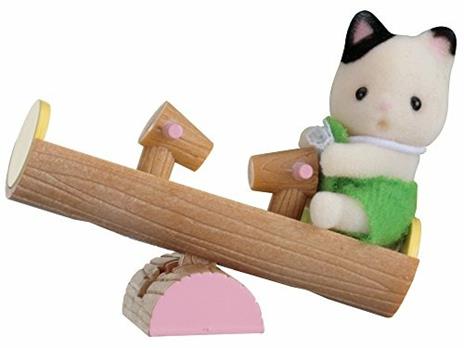 Sylvanian Families Bebè Gatto Con Dondolo Cod 5205 - 3