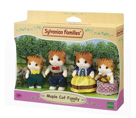 Sylvanian Families. Maple Cat Family - 7