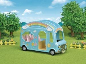 Sylvanian Families Sunshine Nursery Bus Toys - 10