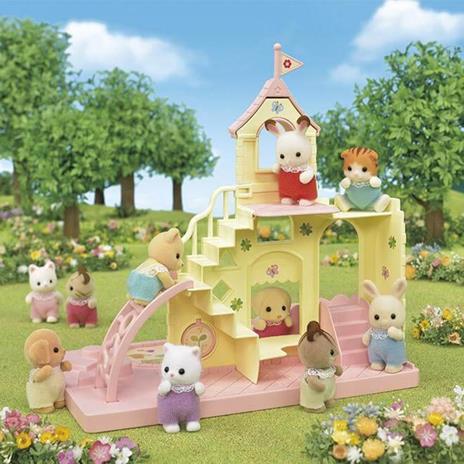 Sylvanian Family 5319 Il Castello Dei Cuccioli e Creme Il Coniglietto Cioccolato