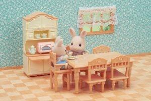 Sylvanian Families Dining Room Set Toys - 7