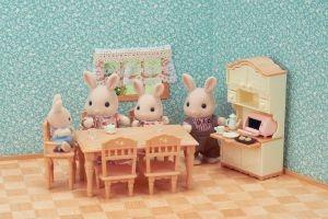 Sylvanian Families Dining Room Set Toys - 8