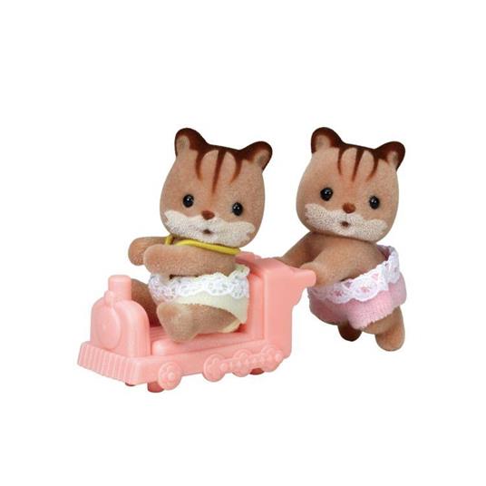 Sylvanian Families Walnut Squirrel Twins / Gemelli Scoiattolo Nocciola - 2