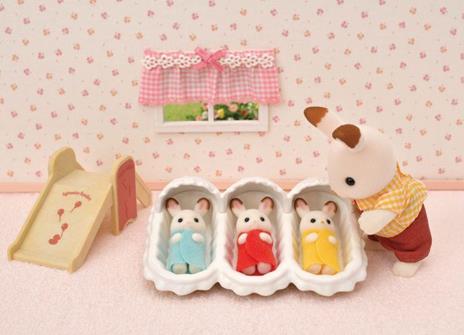 Sylvanian Families: Trigemini Coniglio Cioccolato E Accessori - 5