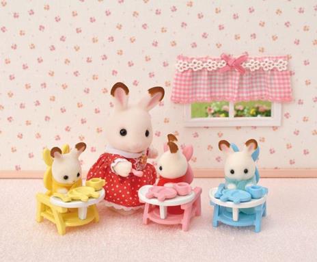 Sylvanian Families: Trigemini Coniglio Cioccolato E Accessori - 8