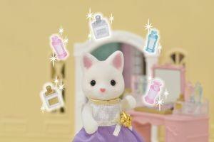 Sylvanian Families. Town Girl Series. Silk Cat - 4