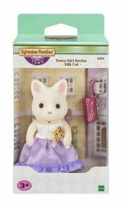 Sylvanian Families. Town Girl Series. Silk Cat - 10