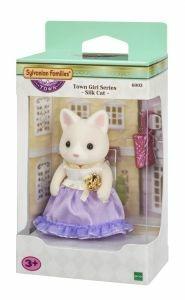 Sylvanian Families. Town Girl Series. Silk Cat - 11