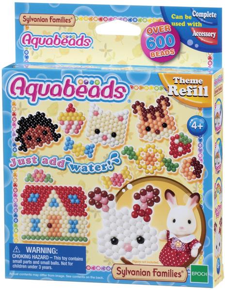 Aquabeads Sylvanian Families, Perle 630 / col 10 Famiglie Set di Perline per bricolage, Multicolore, 79248 - 3