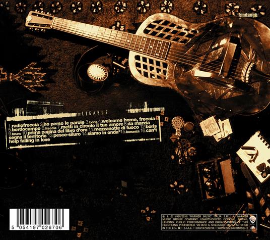 Radiofreccia (Colonna sonora) (XX Anniversario - Remastered) - Ligabue - CD  | IBS