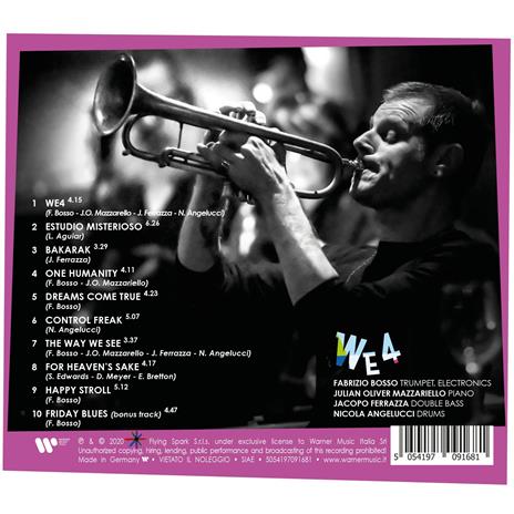 We4 - CD Audio di Fabrizio Bosso - 2