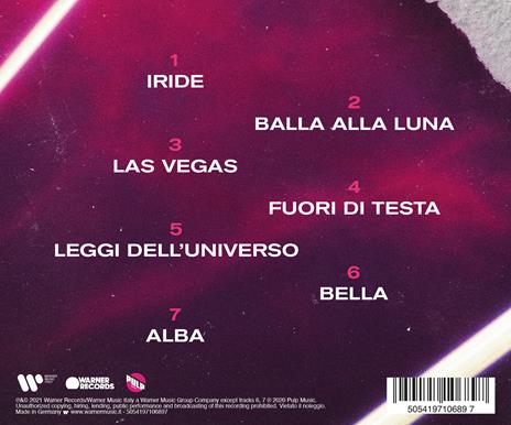 Iride - CD Audio di Tancredi - 3