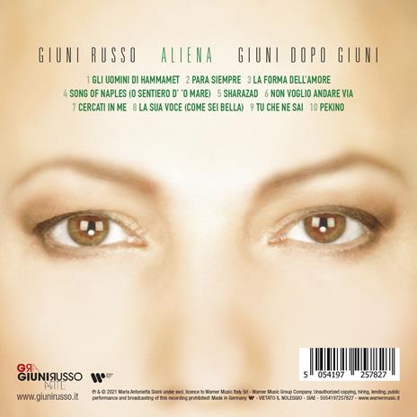 Aliena (Giuni dopo Giuni) - CD Audio di Giuni Russo - 2