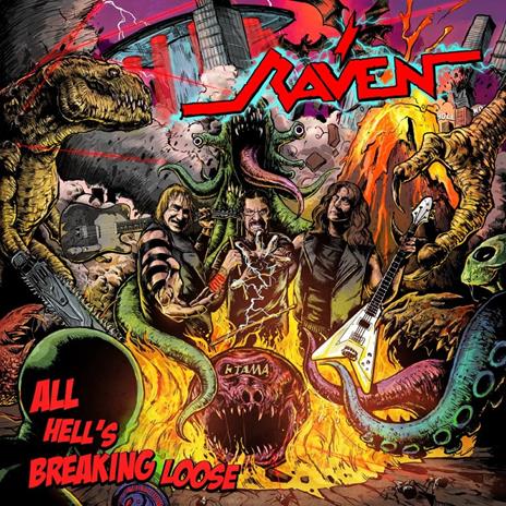 All Hell's Breaking Loose - Vinile LP di Raven