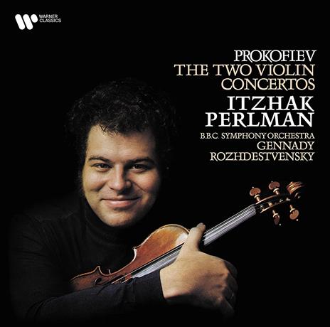 The Two Violin Concertos - Vinile LP di Sergei Prokofiev,Itzhak Perlman,BBC Symphony Orchestra,Gennadi Rozhdestvensky