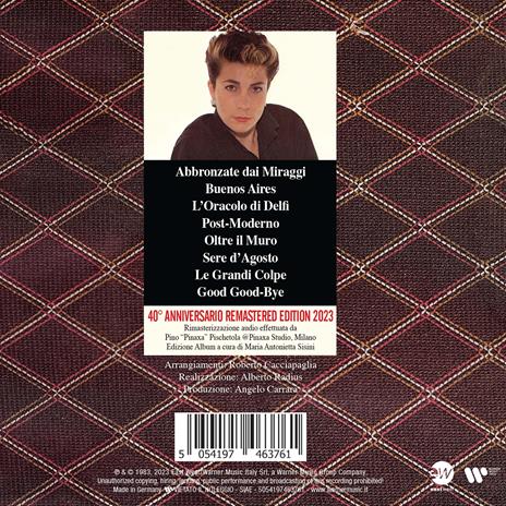 Vox (40th Anniversary CD Edition Remastered 2023) - CD Audio di Giuni Russo - 3
