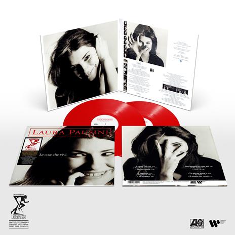 Le cose che vivi (2 LP 180 gr. Red Vinyl - Limited & Numbered Edition) - Vinile LP di Laura Pausini