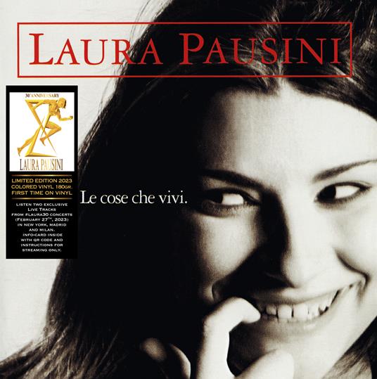 Le cose che vivi (2 LP 180 gr. Red Vinyl - Limited & Numbered Edition) - Laura  Pausini - Vinile