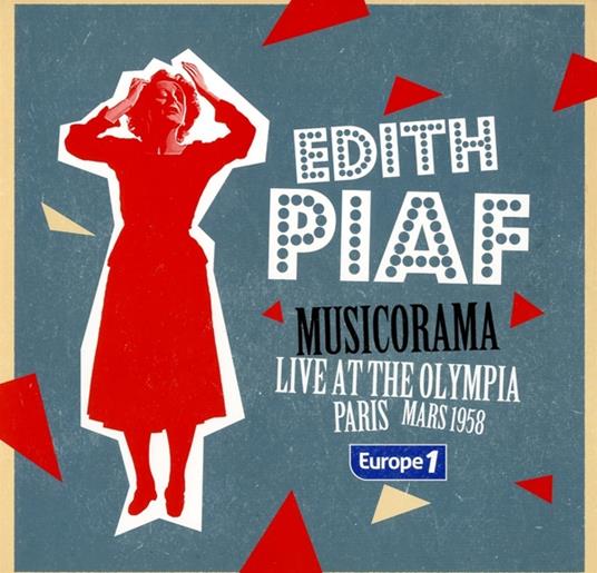 Concert Musicorama à l'Olympia, 1958 (2023 Remastered - Red Vinyl) - Vinile LP di Edith Piaf