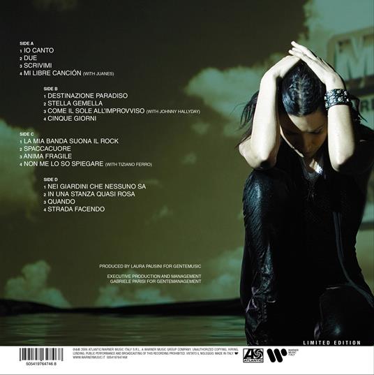 Io canto (180 gr. Dark Green Vinyl - Limited & Numbered Edition) - Vinile LP di Laura Pausini - 3