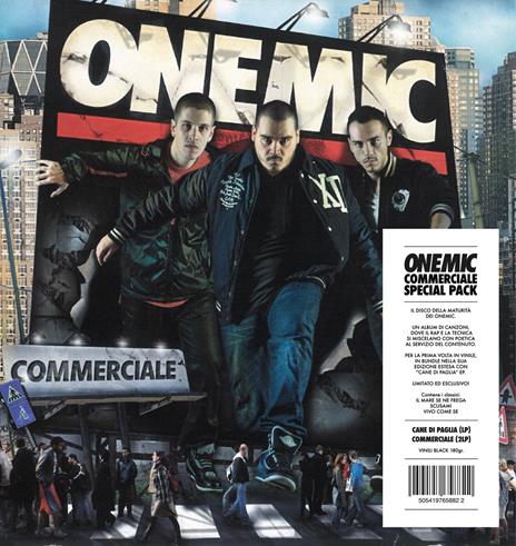 Commerciale - Cane di paglia Ep (Bundle Vinili Autografati) (Limited Edition) - Vinile LP di OneMic