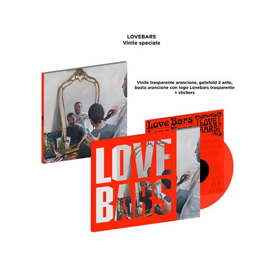 Lovebars (Vinile Speciale - Trasparente Arancione) - Coez , Frah Quintale -  Vinile