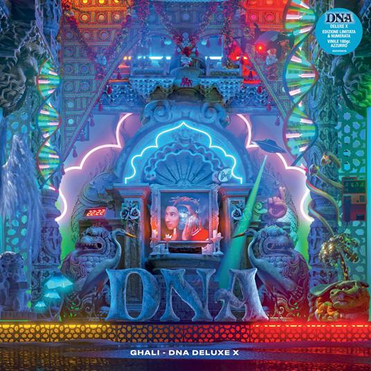 DNA Deluxe X (Doppio Vinile Azzurro - Edizione Limitata) - Vinile LP di Ghali
