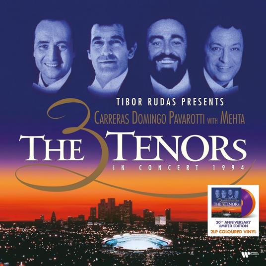 The 3 Tenors In Concert 1994 - Vinile LP di Placido Domingo,Luciano Pavarotti,José Carreras