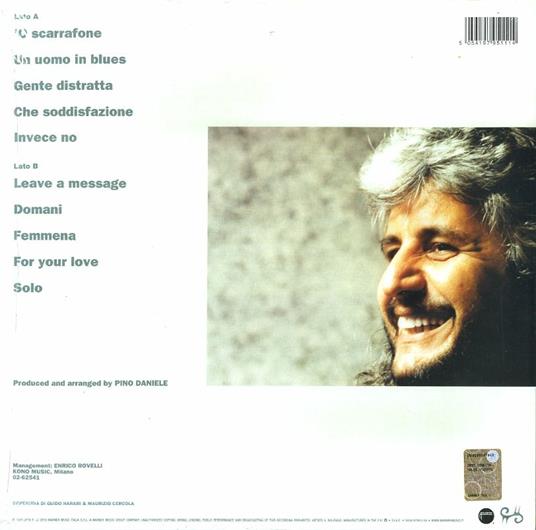 Un uomo in blues - Pino Daniele - Vinile | IBS