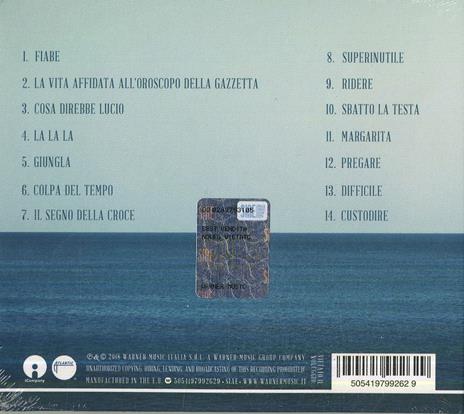 Il gelato dopo il mare (Sanremo 2018) - CD Audio di Renzo Rubino - 2