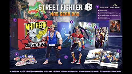 Street Fighter 6 Collector's Edition Mad Gear Box - PS4 - 6