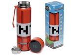 Minecraft Thermos Acciaio Inossidabile Bottiglia Thermometer 450ml Puckator