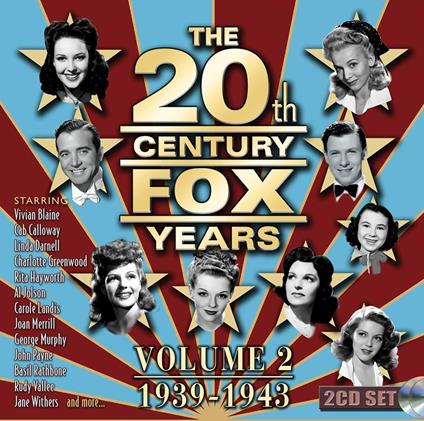 20th Century Fox Years vol.2 1939-1943 - CD Audio