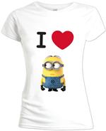 T-Shirt donna Cattivissimo me 2. I Love Minion